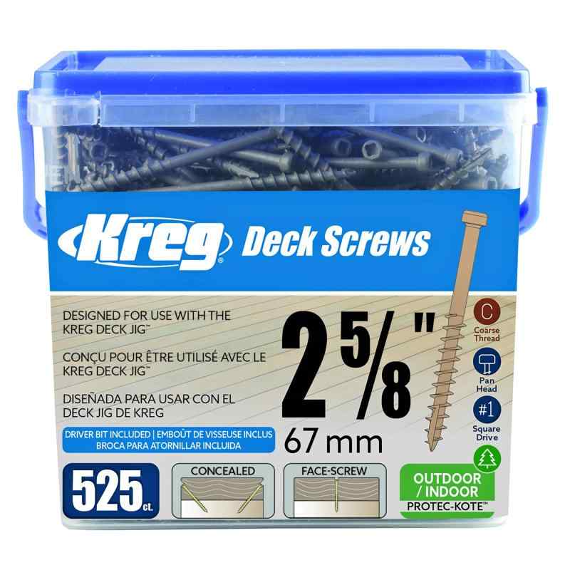 Kreg デッキスクリュー 67mm Protect-Kote仕様 (525本入)|スカイライト