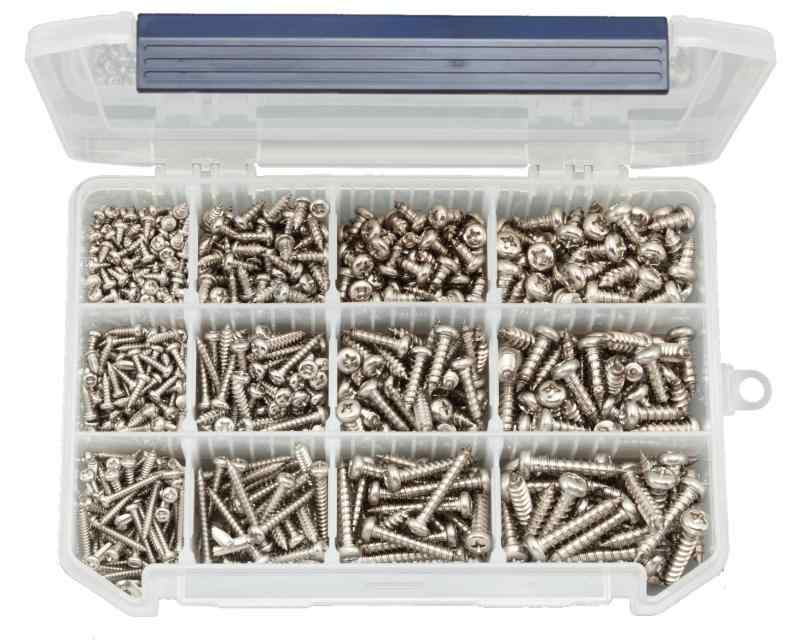 3-6mm ﾅﾍﾞ頭 ﾀｯﾋﾟﾝｸﾞﾋﾞｽｾｯﾄ(ｽﾃﾝﾚｽ製)｜スカイライト 12,210円
