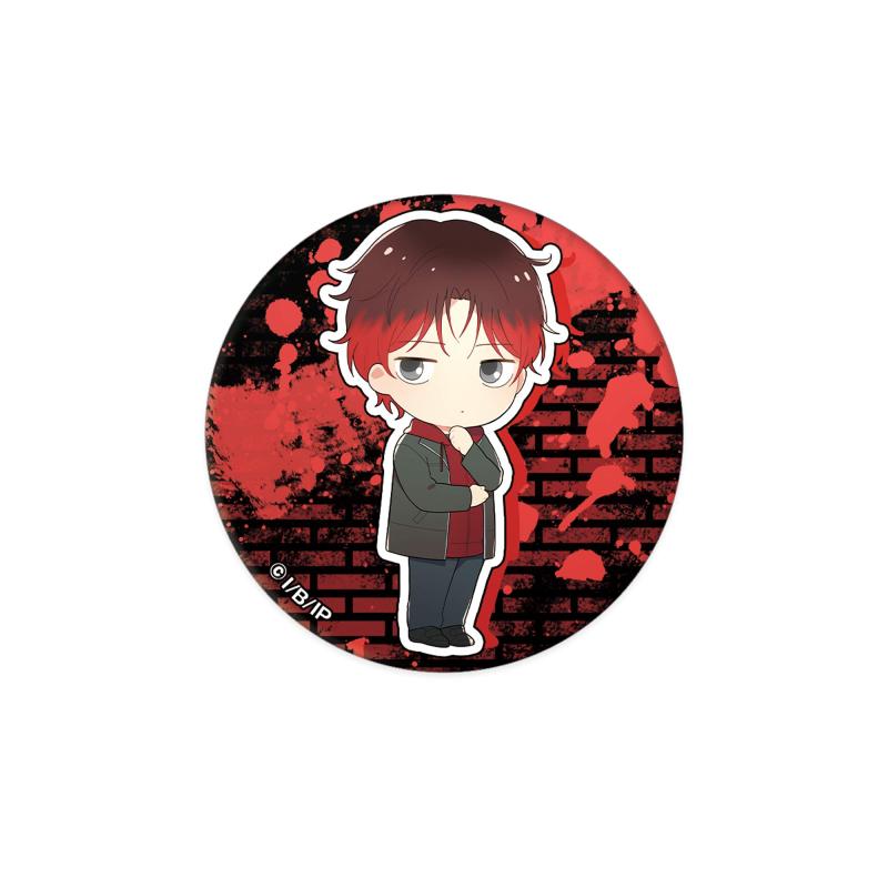 HAKUBA キャラモード ちょっと大きめ缶バッジ 池袋 ウエストゲートパーク キョウイチSD 日本製 大きめサイズ（直径54mm）画像