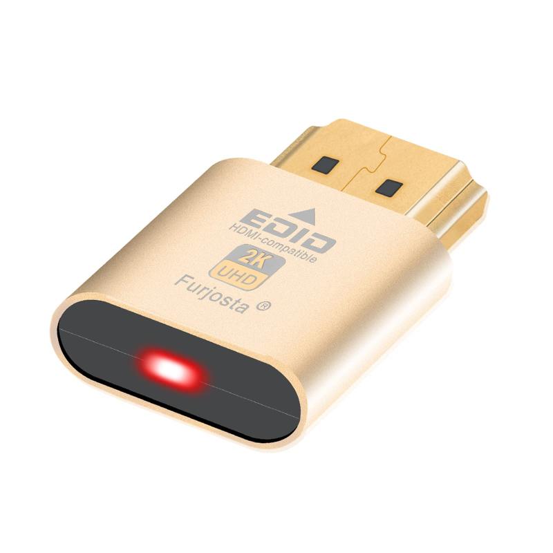 HDMI Displayport ダミープラグ ヘッドレスゴーストディスプレイエミュレーター プレミアムアルミPC(ヘッドレス-1920x1080 3RD@60Hzに対応)|スカイライト