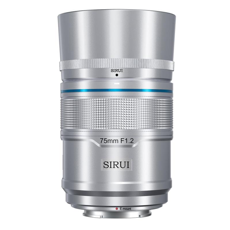 SIRUI Sniper 75粍 オートフォーカスレンズ、F1.2 望遠 APS-C 写真機水晶体、Z8、Z9、Z5、Z6、Z7、Zfc 用 (Z マウント、白いこと)
