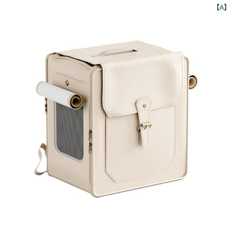 新品 キャットバッグスーツケース 出かける 用 持ちはこび大 静電容量 折りたたみ可 通気 愛玩動物 猫 犬 カートリュックサックペットバッグ