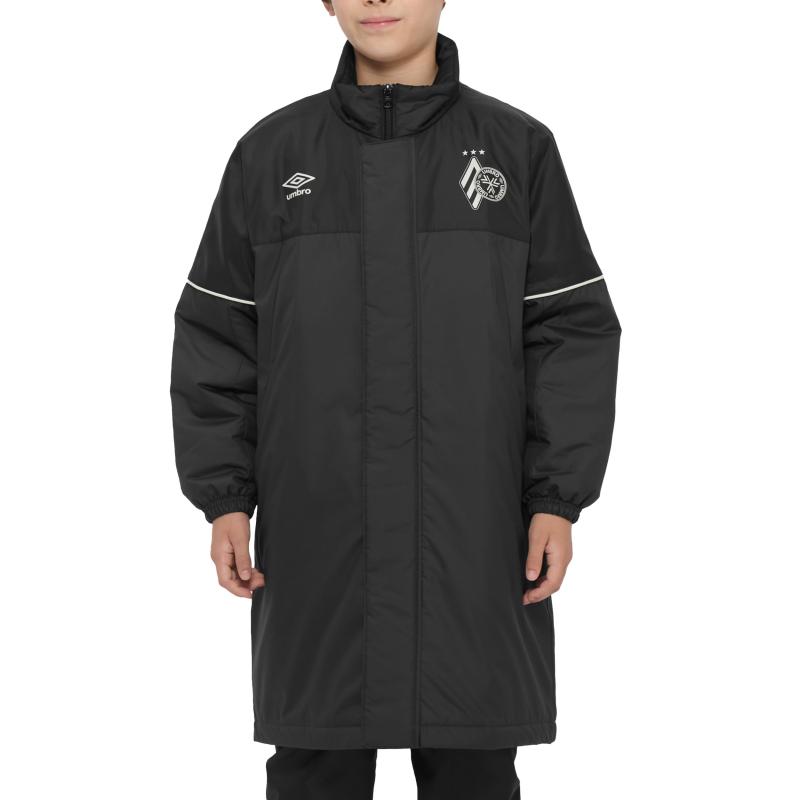 Umbro ロング厚地の外套洗える厚地の外套 防風 はっ水 保温 洗い濯ぎ可 キッズデザイン賞勝ちえる 民族大移動 あたたかいボーイズ