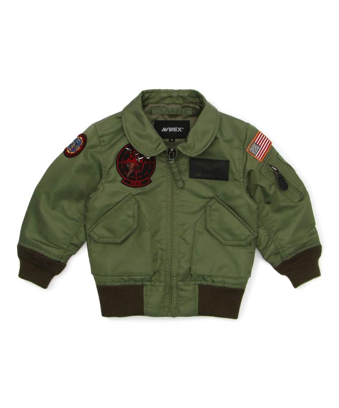 [Avirex] [アヴィレックス] ジャケット KID'S キッズ CWU 36P VX-31 783-0252052｜スカイライト 12,334円