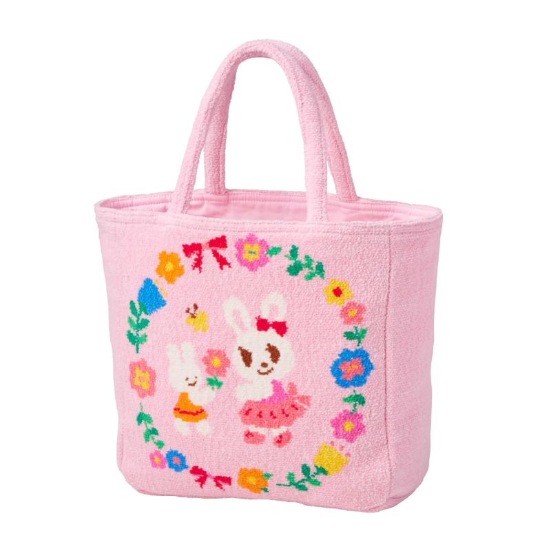 [ミキハウス] トートバッグ かばん バッグ 手さげ くま うさぎ どうぶつ 男の子 女の子 ベビー キッズ 子供服 13-8201-142｜スカイライト 13,121円