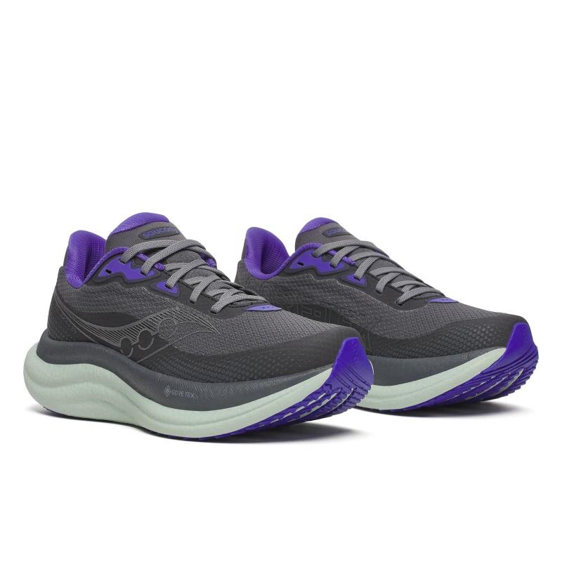 [saucony] レディース TRIUMPH 23 GTX駈けっくらシューズ SHADOW/ALOE