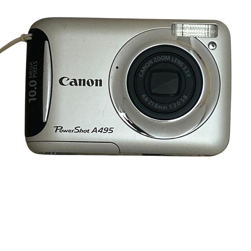 Canon デジタルカメラ PowerShot A495 1000万画素 光学3.3倍ズーム 2.5型液晶 単3形電池対応|スカイライト
