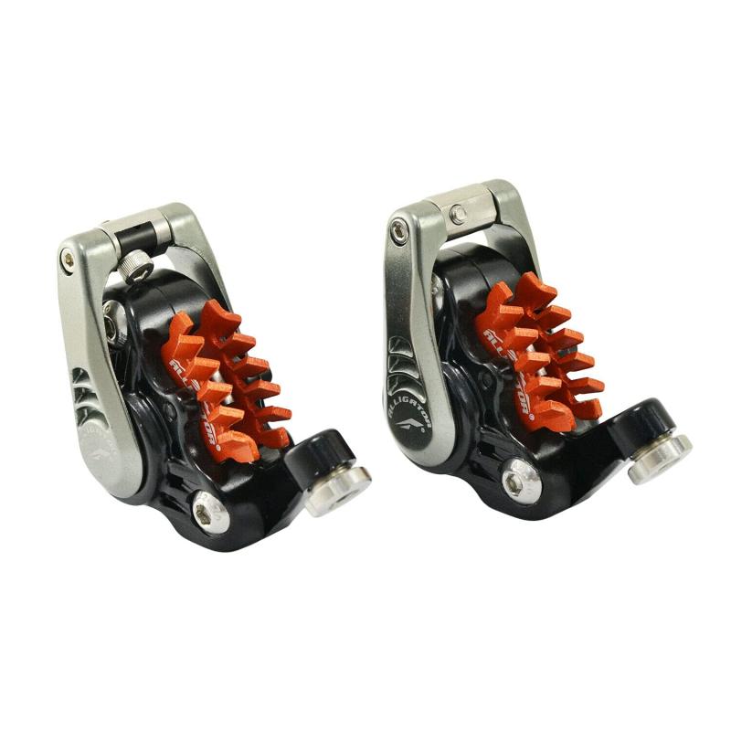 Alligator Brake Cables LY-MR200C Flat Mount Road Synchronized Mechancial Disc Brake Caliper, AR2394