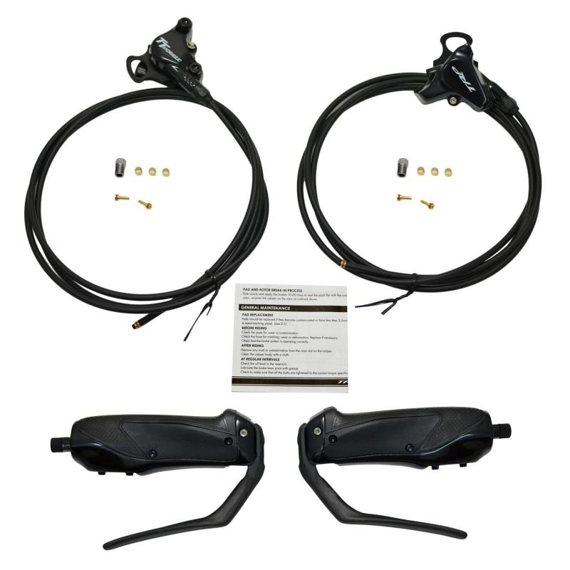 TRP 固定ディスク-T910 TT Hydraulic Flat Mount Disc Brake Set (Front+Rear), STB2722
