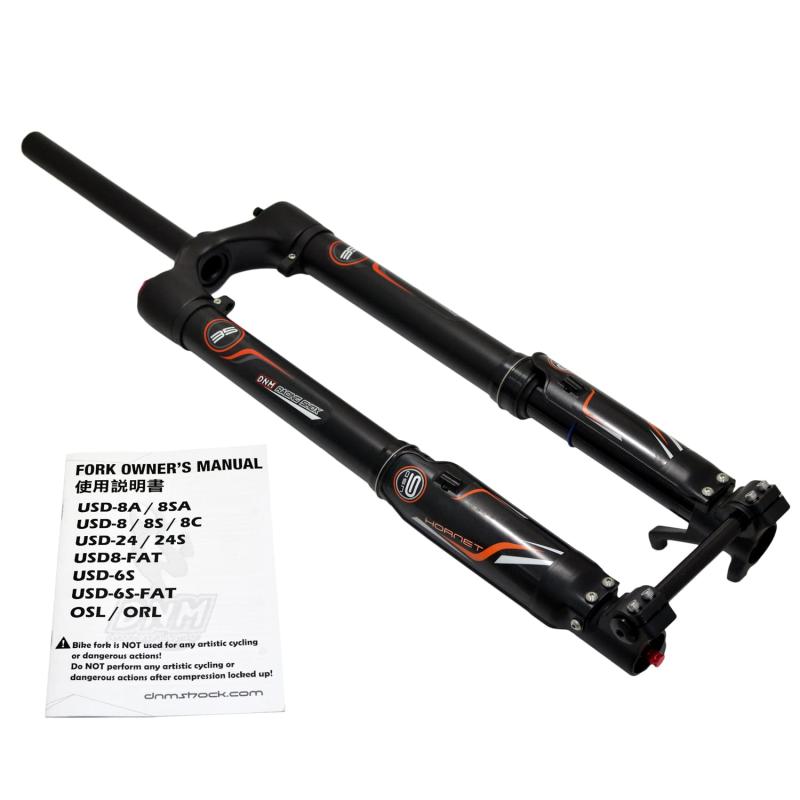 DNM USD-6S DH MTB Lnverted Fork 1-1/8\u0026quot; 15粍 Axle 160粍 Travel 27.5\u0026quot; 29\u0026quot;, ST1690-Y