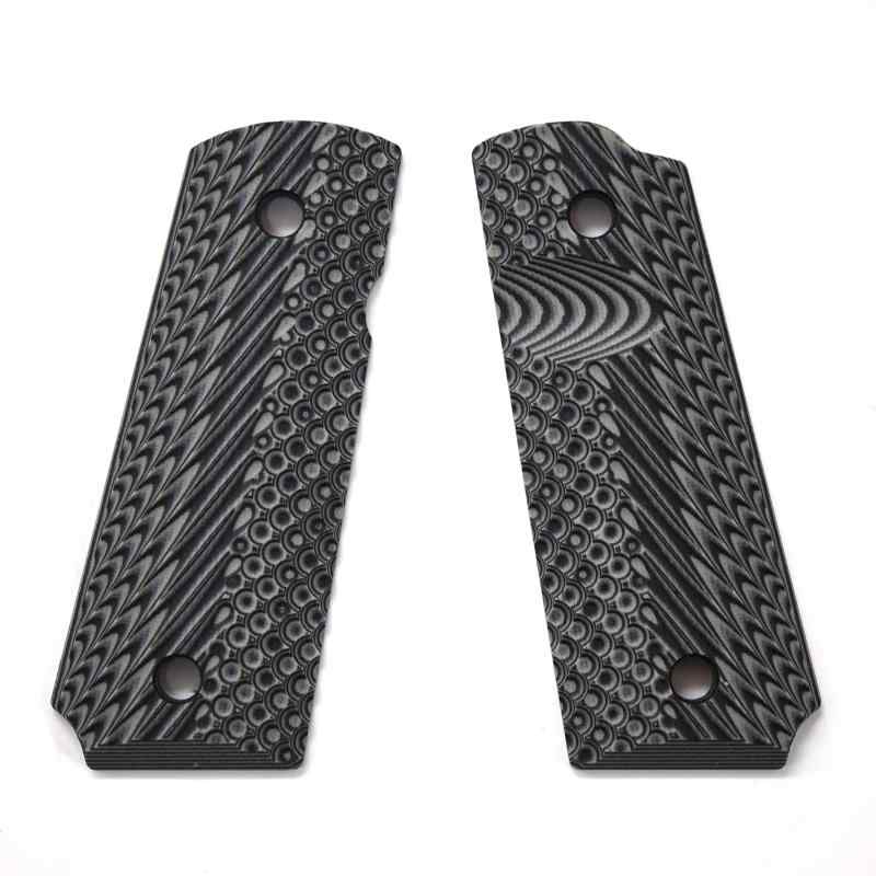 VZ Grips G10グリップ 1911コンパクト/オフィサーズ オペレーター2 ブラックグレー 実物｜スカイライト