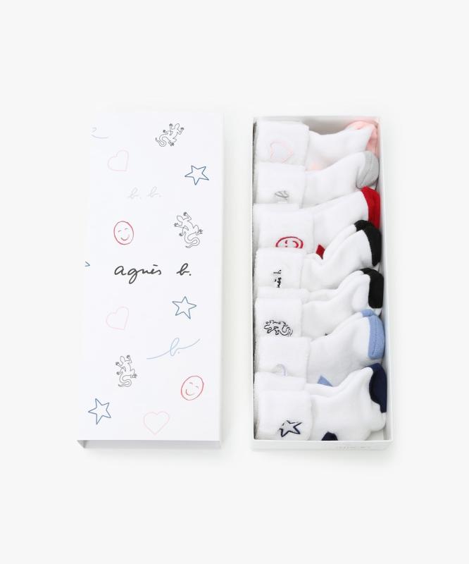 [agnes b.] [アニエスべー] もの言う花 靴下 差し上げ物仕掛ける AC43 L SOCKS