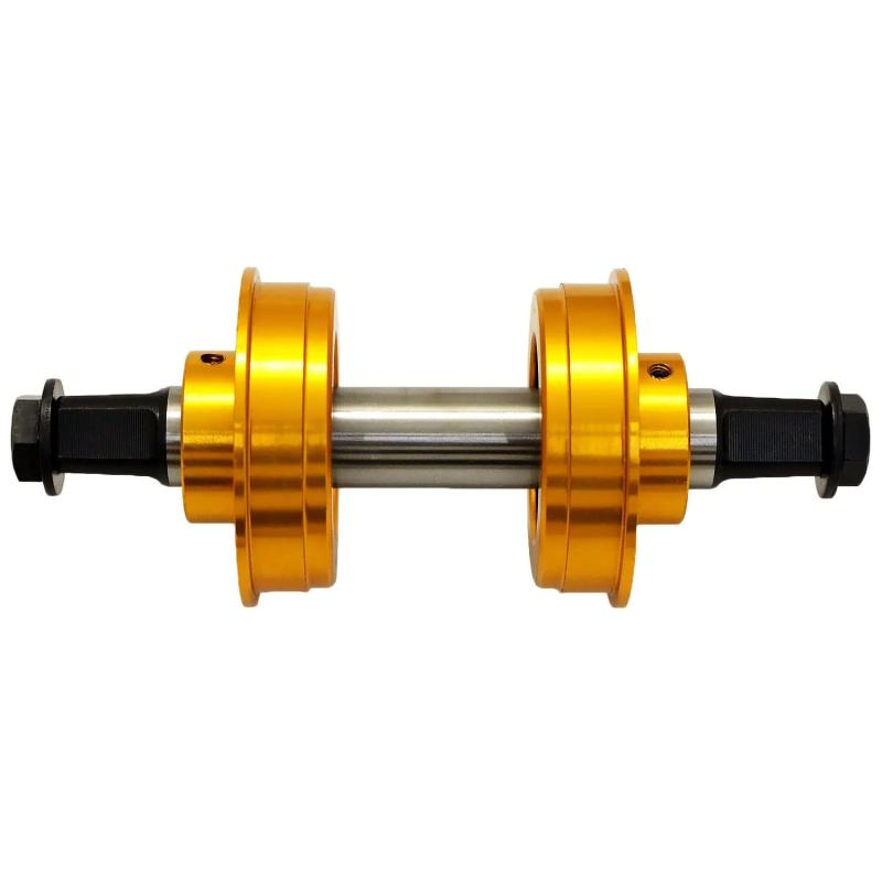 YST BMX American Sealed Bearing 127粍 Bike Bottom Bracket,Gold,YT2892