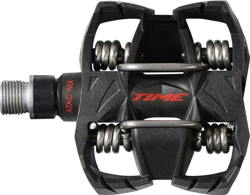 タイム(TIME) 自転車 マウンテン バイク MTB エンデューロ ビンディング ペダル ATAC MX 8 重量:182g/片側 ブラック T2GV010|スカイライト
