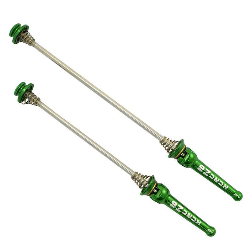 KCNC Z6 KQR Road Stainless Axle Hub Skewer, Green, KQR-04-RD-GR, SK2148 その他-スポーツ・アウトドア