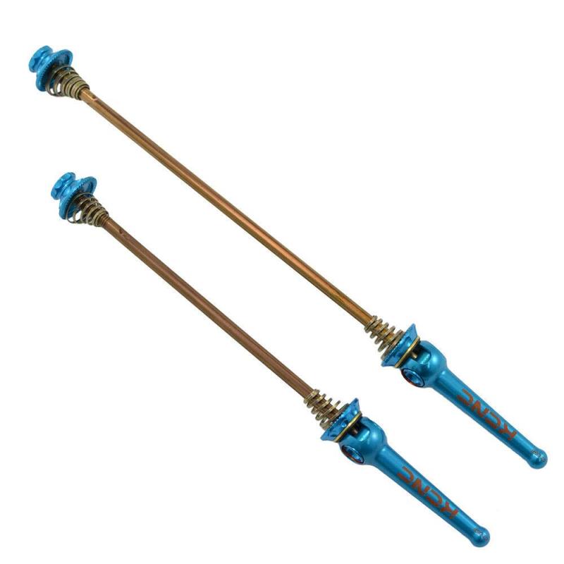 KCNC Grooving QR MTB Titanium Axle Hub Skewer, Blue, KQR05-002BL, SK2241