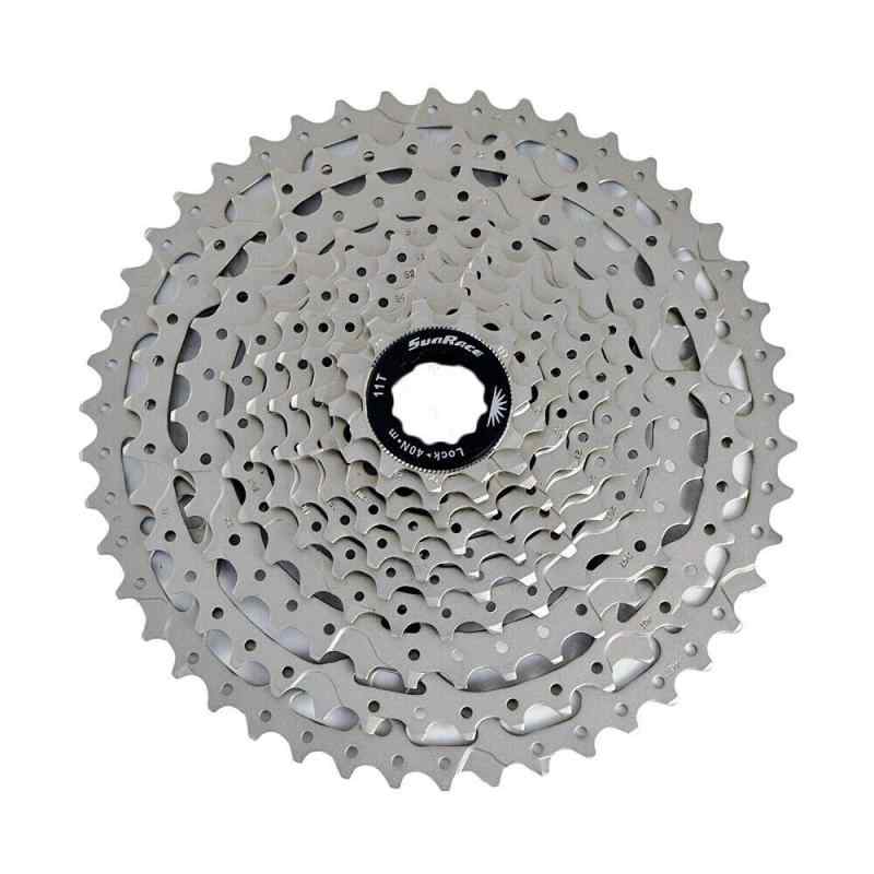 SunRace CSMS3 Wide Ratio Cassette 11-46T, 10 Speed, Silver, ST1880｜スカイライト