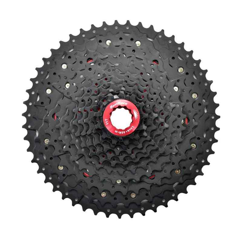 SunRace CSMX8 Wide Ratio Cassette 11-51T, 11 Speed, Black, ST2464-N