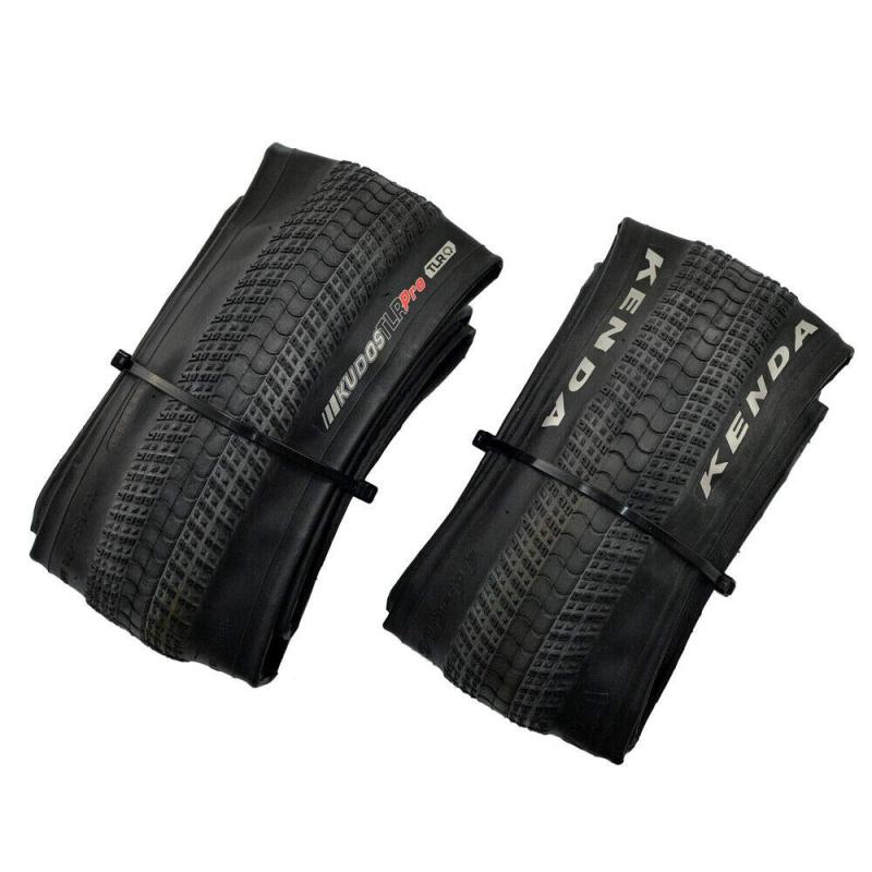 KENDA K1233 KUDOS Pro 20x1.75\u0026quot; 120TPI Folding SCT Single Tread Tire, Black, 2 Tire, KD2212