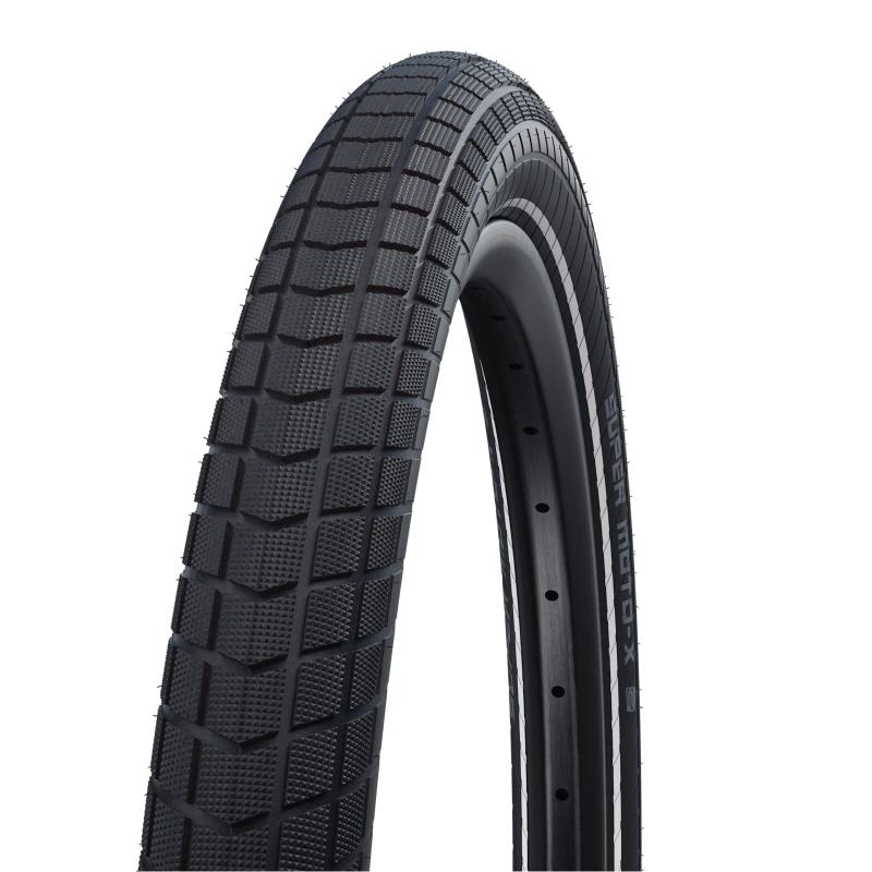 シュワルベ(SCHWALBE)【置き目品】百貨店モト エックス 27.5×2.80 鉄条ビード 【アーバン・街乗り】11101108 11101108 黒いこと 27.5×2.80