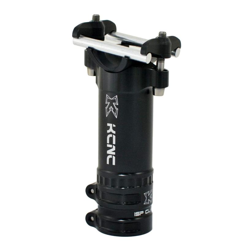 KCNC SP-9 ISP Majestic Seat Clamp 34.9/100mm Zero offset w/Ti Bolt, Black, SP9-349-100-BK, SK2273-N