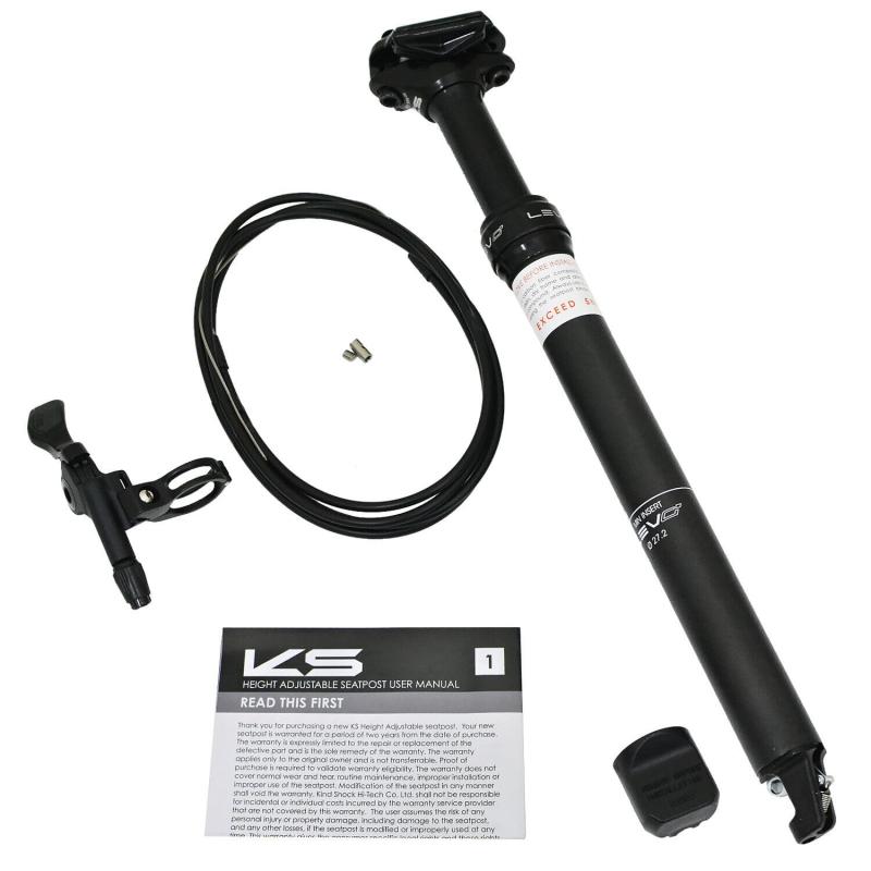 Kind Shock KS LEV Ci Carbon 27.2x410粍 Remote Dropper Seatpost Travel 100粍, VH2790
