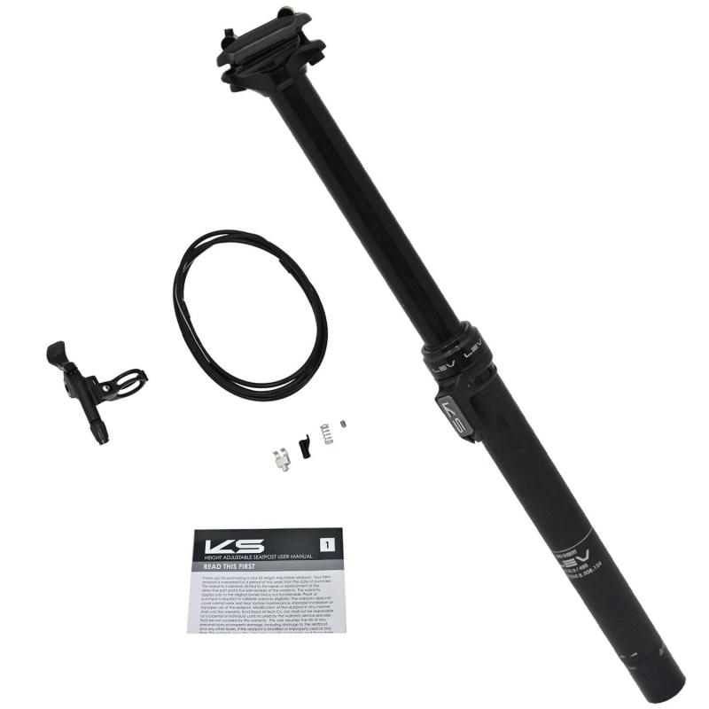 Kind Shock KS LEV 30.9x485mm Remote Dropper Adjustable Seatpost Travel 175mm, VH2799｜スカイライト