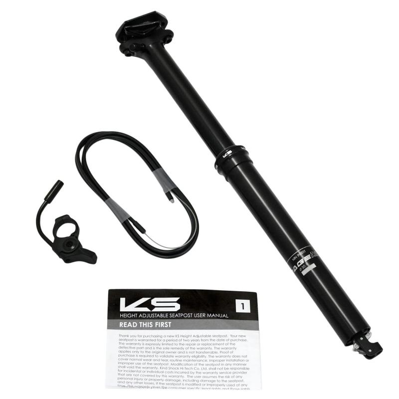 Kind Shock KS Rage-iS Suspension Dropper Seatpost w/Remote 30.9x388mm T: 125mm, KS2733 23,607円