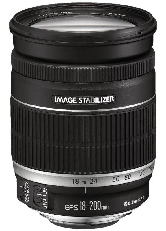 Canon 望遠望遠レンズ EF-S18-200粍 F3.5-5.6 IS APS-C相応う