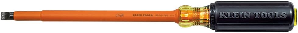 【中古】【輸入品・未使用】KLEIN TOOLS(クラインツールズ) 絶縁マイナスドライバー 9.5X200 6028INS