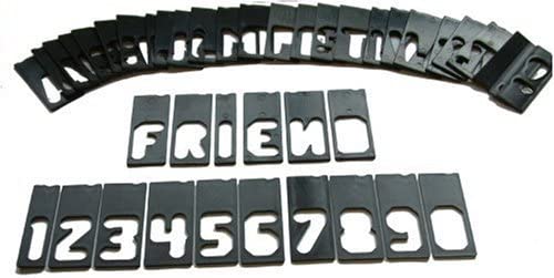【中古】【輸入品・未使用】Milescraft 2202 1-1/2-Inch Horizontal Character Template Set for Milescraft Sign Making System [並行輸入品]