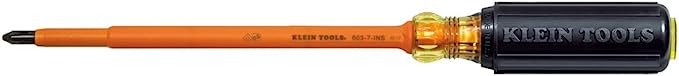 【中古】【輸入品・未使用】KLEIN TOOLS(クラインツールズ) 絶縁プラスドライバー 2X180 6037INS|スカイマーケットプラス