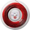 【中古】【インポート品・未当て嵌める】ウィルソン(Wilson) リボルブツイスト 200M渦状文 硬式庭球 ポリエステルガット WR8300003／WR8300004(19y3m) / 赤いこと(WR8300004) / 17(1.25m