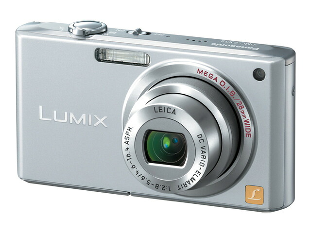 【中古】【良い】パナソニック デジタルカメラ LUMIX (ルミックス) プレシャスシルバー DMC-FX33-S｜スカイマーケットプラス
