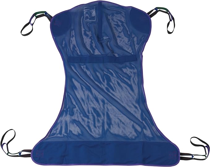 【中古】【輸入品・未使用】Drive Medical Full Body Patient Lift Sling without Commode Opening%ｶﾝﾏ% Blue%ｶﾝﾏ% Medium by Drive Medical