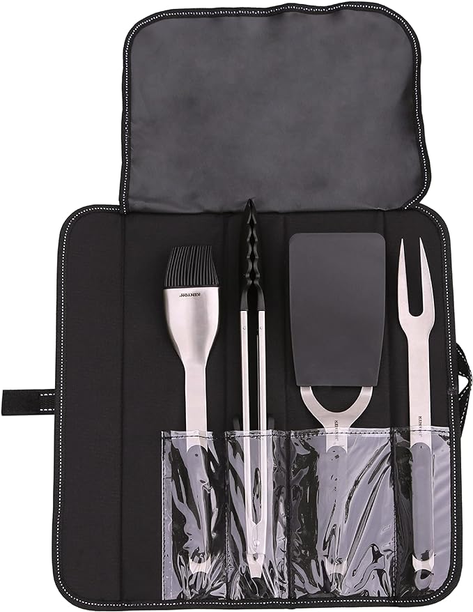 【中古】【インポート品・未当て嵌める】Kenyon A70011 4 Piece Grill Utensils