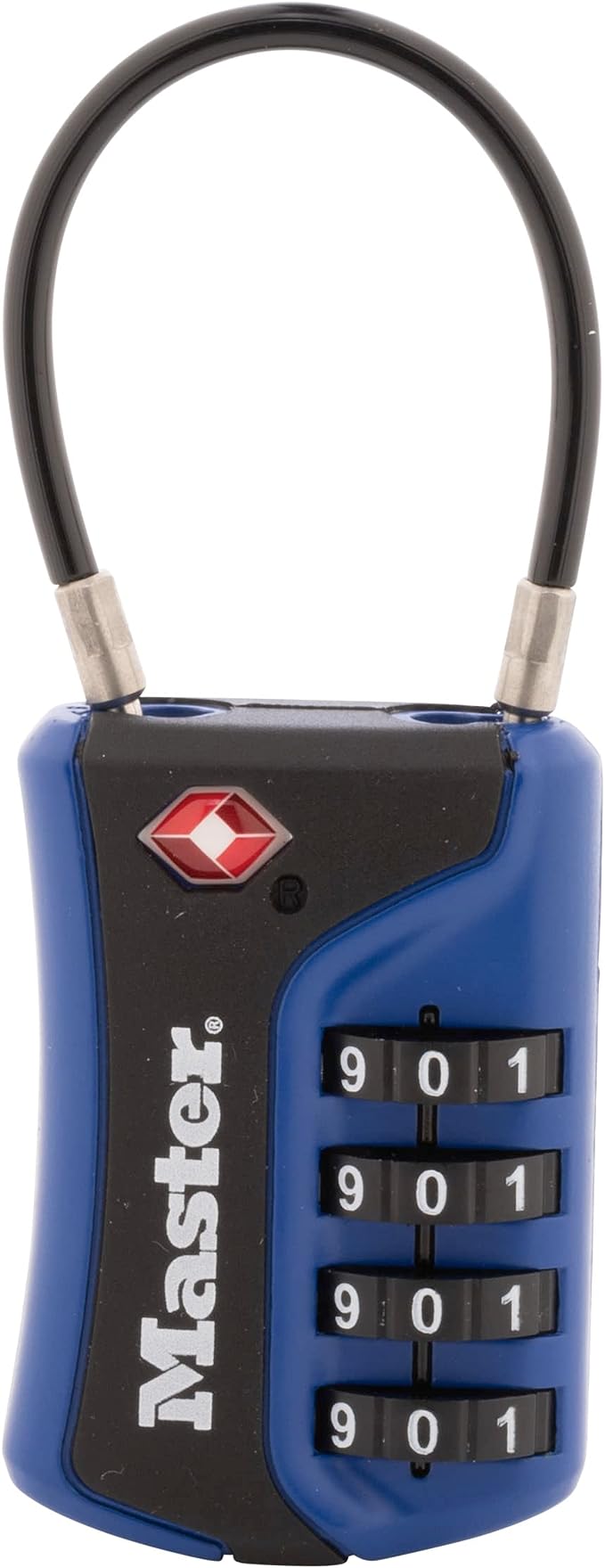 【中古】【輸入品・未使用】マスターロック南京錠、Set Your Own組み合わせTSA Accepted Numeric 1 Pack 4697D 1