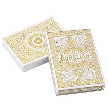 【中古】【輸入品・未使用】Ellusionist ホワイトオーレリアン トランプデッキ