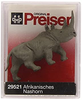 【中古】【輸入品・未使用】Preiser 1/87 Eme - PR29521 - Modelisme Ferroviaire - Rhinoceros d'Afrique 26,233円