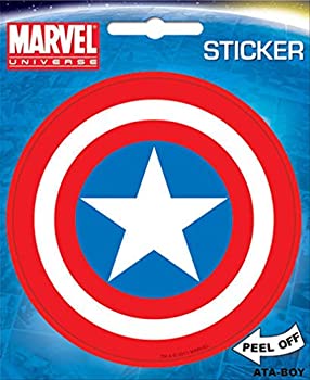 【中古】【輸入品・未使用】Ata-Boy Marvel Comics Captain America Shield Sticker by Ata-Boy｜スカイマーケットプラス
