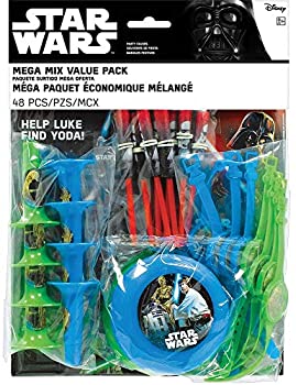 【中古】【輸入品・未使用】Amscan - スターウォーズ クラシック メガ フェイバーミックス (48) Pack of 48 AM398592｜スカイマーケットプラス