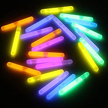 【中古】【輸入品・未使用】JOYIN (ジョイイン) ミニ グロースティック 200本 スティックライト 大量セット 8色 発光 イースターエッグ用 子供用 暗闇で光る イースターバス