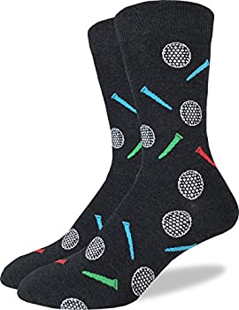 【中古】【インポート品・未当て嵌める】Good Luck Sock メンズ ゴルフ靴下 US 大きさ: Shoe Size: 7-12 色つや: 黒いこと