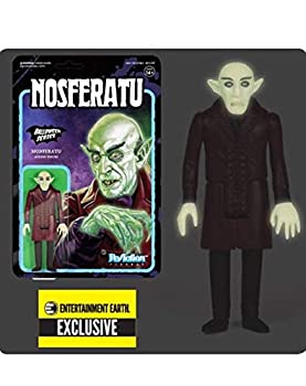 【中古】【輸入品・未使用】Nosferatu Glow in the Dark ReAction Figure - EE Exclusive