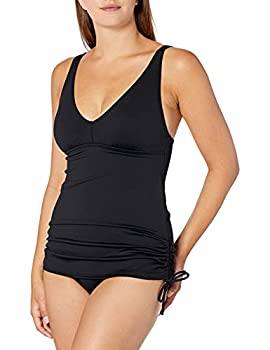 【中古】【インポート品・未当て嵌める】TYR レディース 無地 Vのど首 カクテルドレス海水着 衣裳