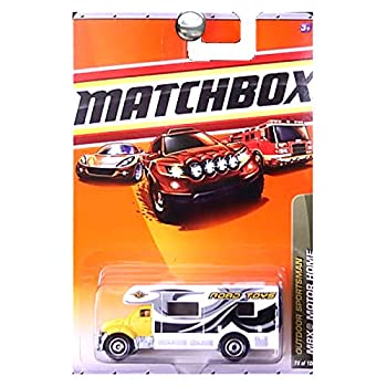 【中古】【輸入品・未使用】2010 MATCHBOX OUTDOOR SPORTSMAN #78 YELLOW AND WHITE MBX MOTOR HOME