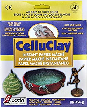 【中古】【輸入品・未使用】CelluClay インスタント ペーパー Mache 1 ポンド ブライト ホワイト|スカイマーケットプラス