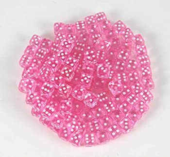 【中古】【輸入品・未使用】ピンク透明ダイス5?mm d6?250ea|スカイマーケットプラス