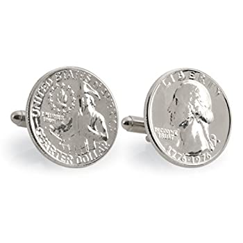 【中古】【輸入品・未使用】Washington Quarter Cuff Links