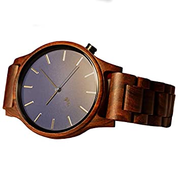 【中古】【輸入品・未使用】Opis 木製腕時計 M1-Men Red Sandalwood M1